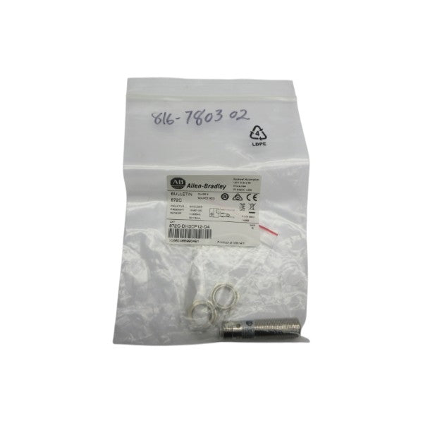 ALLEN BRADLEY 872C-DH3CP12-D4 SER. E 10-30VDC NSMP