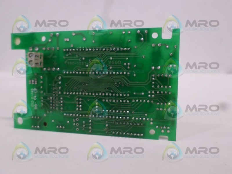 ACTION INSTRUMENTS V560-8007-0 DISPLAY BOARD ONLY NSNP