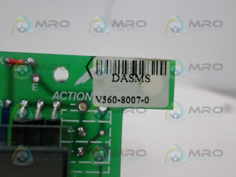 ACTION INSTRUMENTS V560-8007-0 DISPLAY BOARD ONLY NSNP