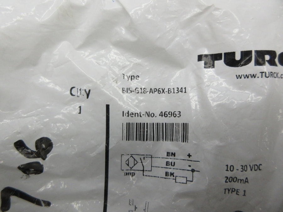 TURCK BI5-G18-AP6X-B1341 46963 10-30VDC NSMP