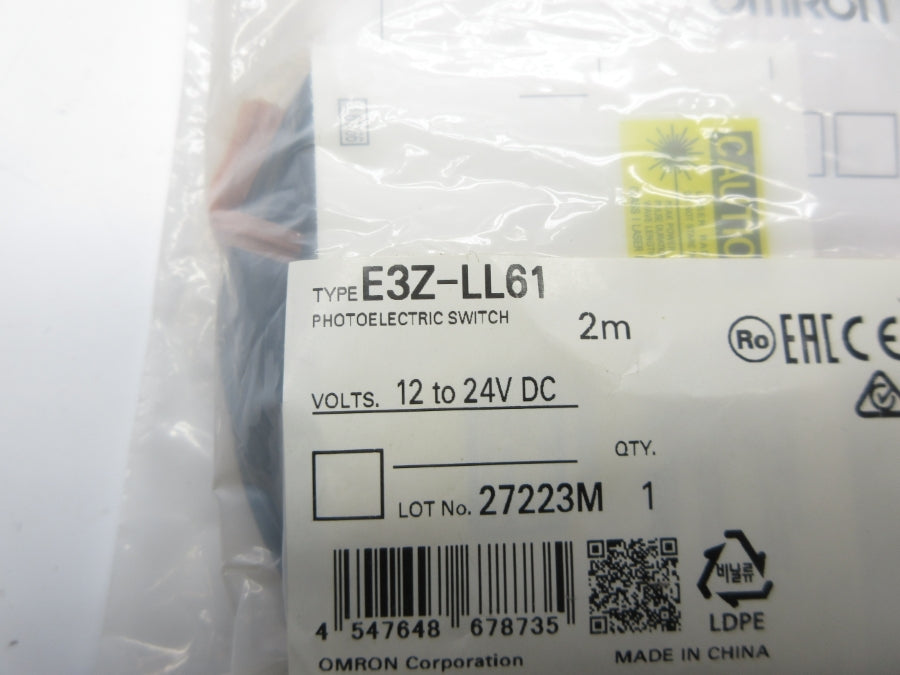 OMRON E3Z-LL61 12-24VDC 2M NSMP
