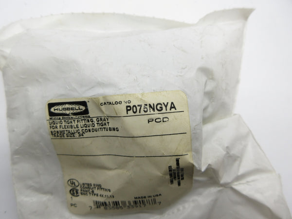HUBBELL P075NGYA 3/4" NSMP
