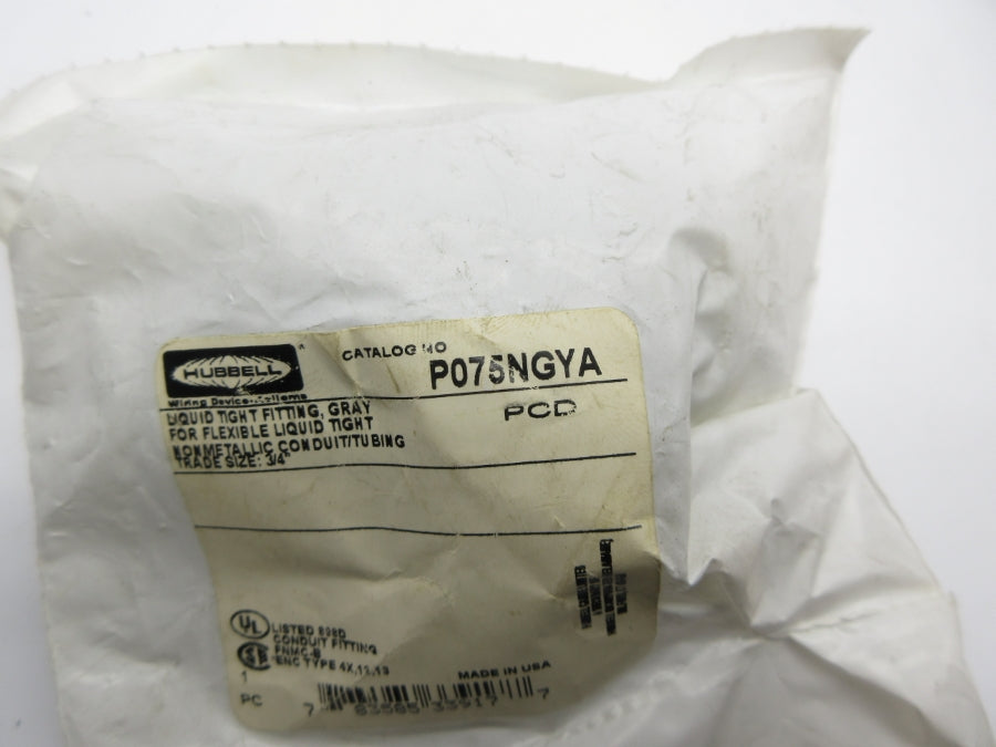 HUBBELL P075NGYA 3/4" NSMP