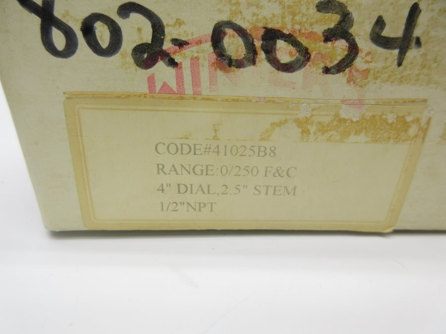 WINTERS 41025B8 0/250'F NSMP