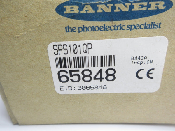 BANNER ENGINEERING SPS101QP 65848 105-130VAC NSMP