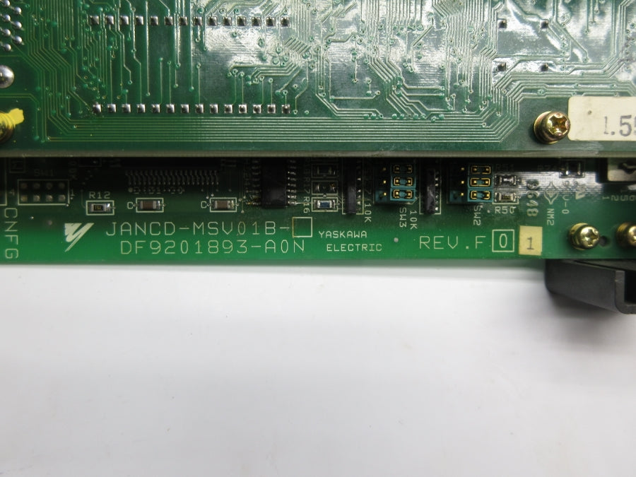YASKAWA ELECTRIC JANCD-MSV01B DF9201893-A0N REV. F01 NSNP