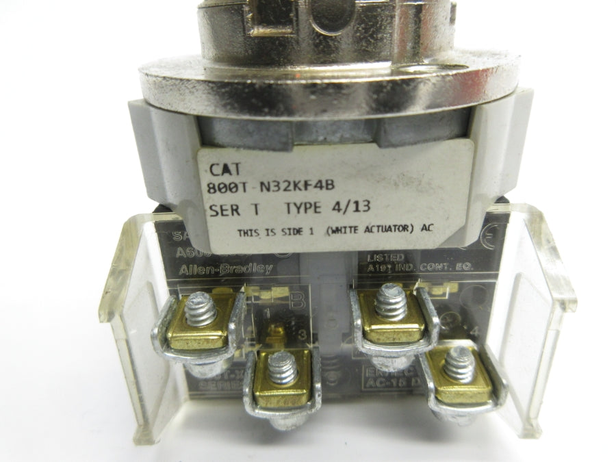 ALLEN BRADLEY 800T-N32KF4B SER. T (NO KEY) NSNP