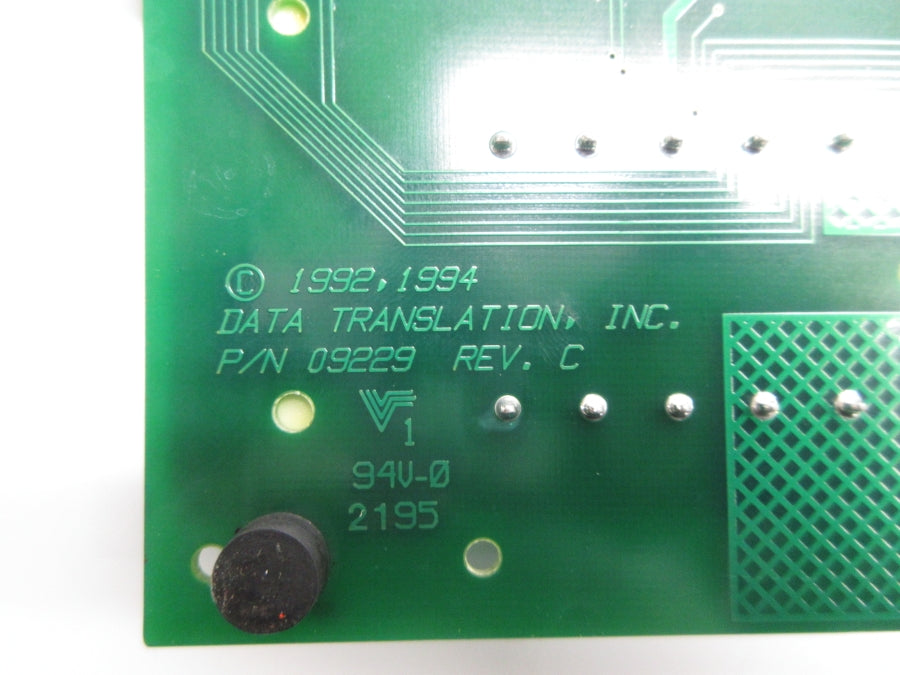 DATA TRANSLATION 09229 REV. C NSNP