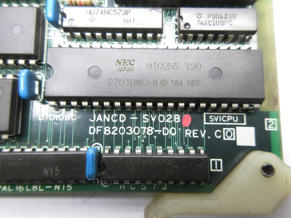 YASKAWA ELECTRIC JANCD-SV02B DF8203078-D0 REV. C0 NSNP