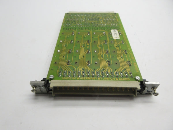 JANICH & KLASS TIJ-Z-111X REV. 2 (AS PICTURED) NSNP