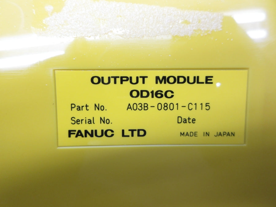 FANUC A03B-0801-C115 OD16C 24VDC 2A NSNP
