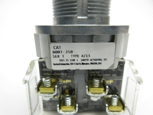 ALLEN BRADLEY 800T-J5B SER. T (AS PICTURED) NSNP