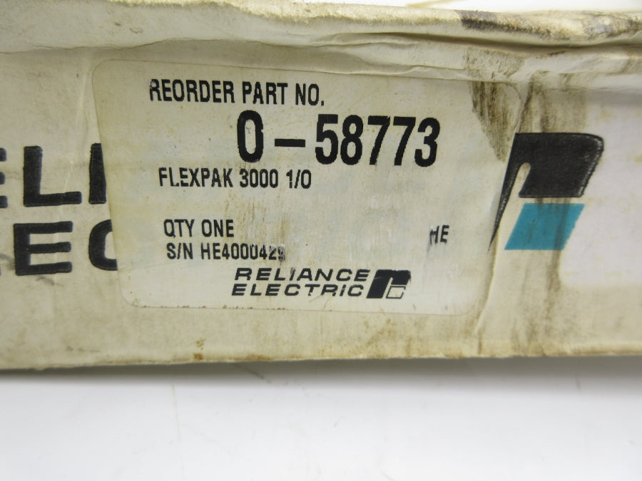 RELIANCE ELECTRIC 0-58773 NSMP