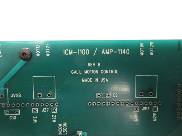 GALIL MOTION CONTROL ICM-1100/AMP-1140 REV. B UNMP