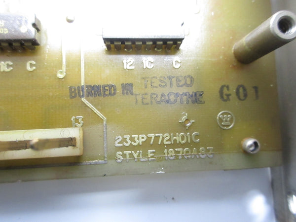 WESTINGHOUSE 233P772H01C 1870A83G01 UNMP