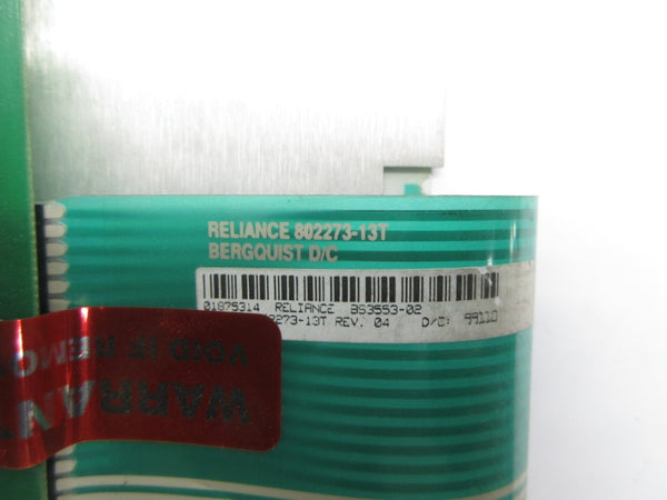 RELIANCE ELECTRIC 802273-13T UNMP