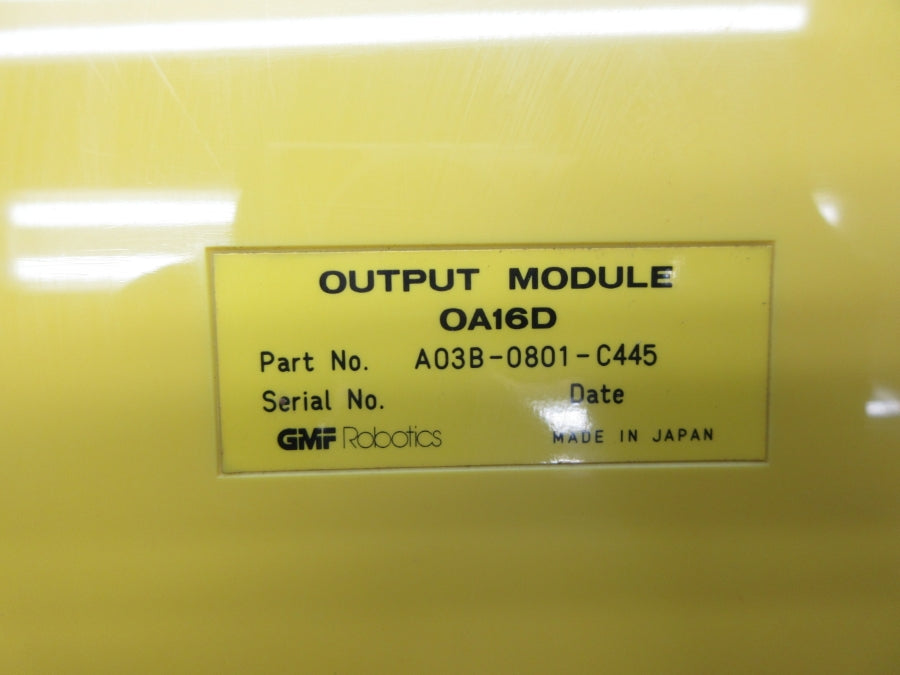 FANUC A03B-0801-C445 OA16D 120VAC 2A  (AS PICTURED) UNMP