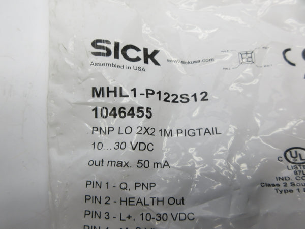 SICK MHL1-P122S12 1046455 10-30VDC NSMP