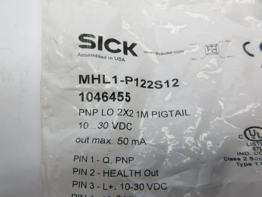 SICK MHL1-P122S12 1046455 10-30VDC NSMP