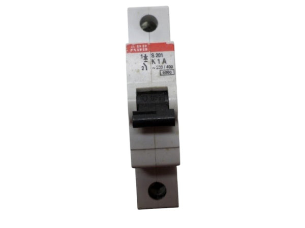 ABB S201-K1 CIRCUIT BREAKER 1A UNMP