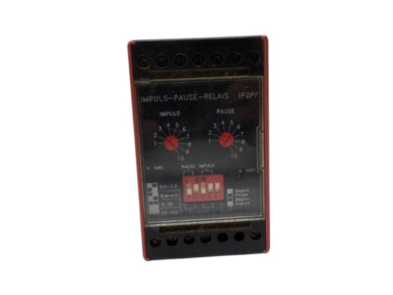 ADS ELEKTRONIK IPZPF IMPULS PAUSE RELAY 24-240V UNMP