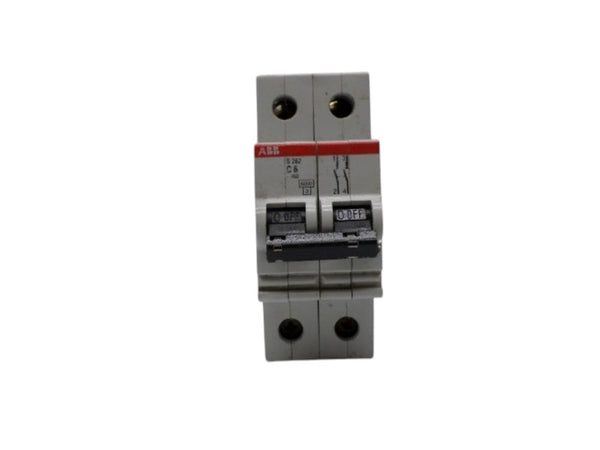 ABB S262-C6 CIRCUIT BREAKER 6A UNMP