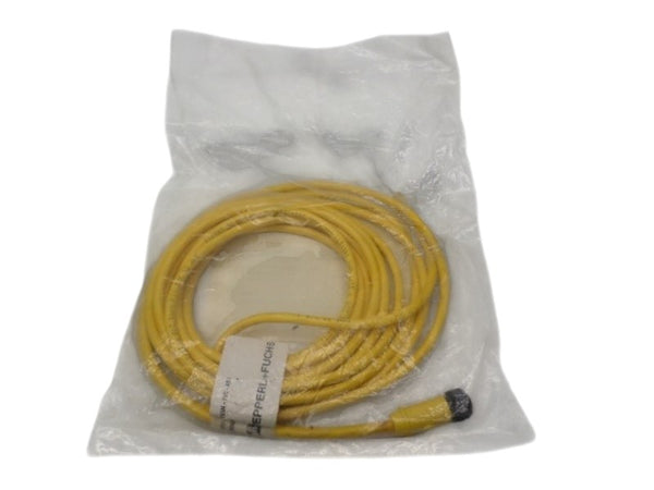 PEPPERL+FUCHS V12-G-YE5M-PVC-ABG CABLE CONNECTOR NSMP
