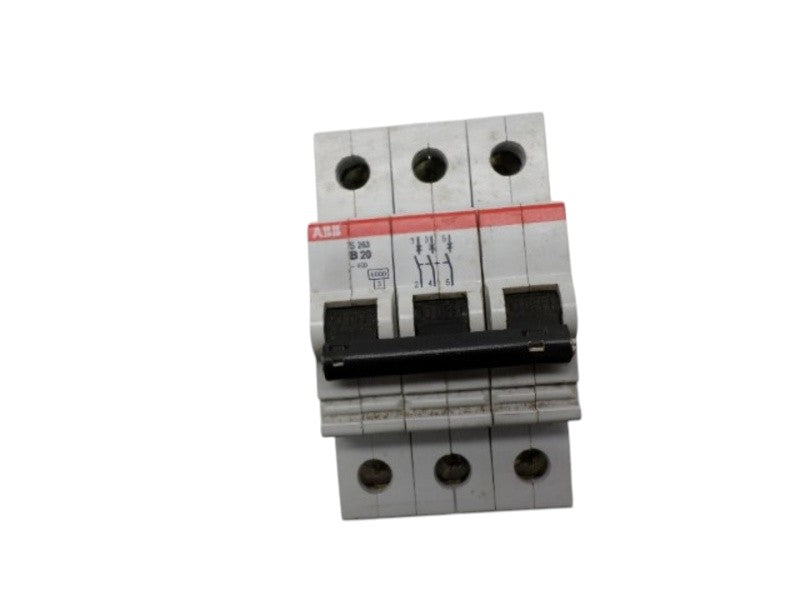 ABB S263-B20 CIRCUIT BREAKER 20A UNMP