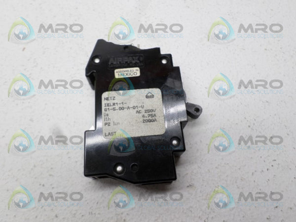 AIRPAX IELR1-1-61-5.00-A-01-V CIRCUIT BREAKER 5A (AS PICTURED) NSNP