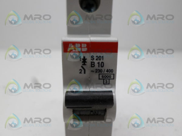 ABB S201-B10 CIRCUIT BREAKER 10A NSNP