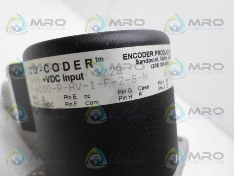 ACCU-CODER 725I-6000-R-HV-1-F-2-S-N ENCODER NSNP
