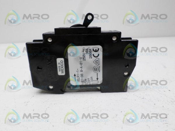AIRPAX IELR1-1-61-30.0-A-01-V CIRCUIT BREAKER 30A NSNP