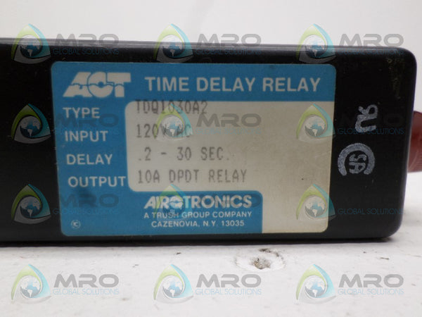 AIROTRONICS TDQ1030A2 TIME DELAY RELAY .2-30 SEC. UNMP