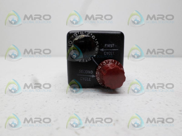 AIRTRONICS TDK4A060A5A TIME DELAY RELAY .2-60 SEC. UNMP