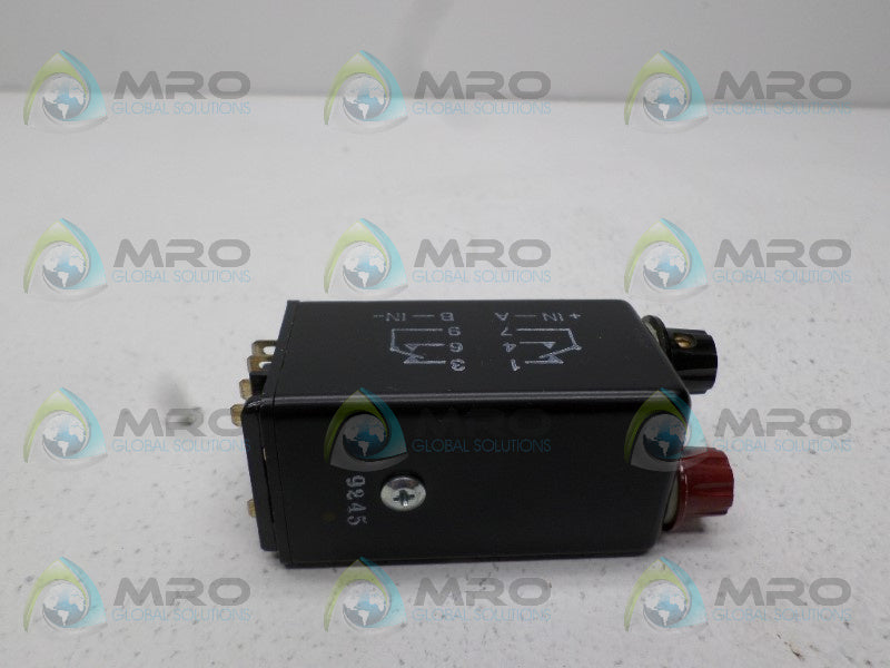 AIRTRONICS TDK4A060A5A TIME DELAY RELAY .2-60 SEC. UNMP