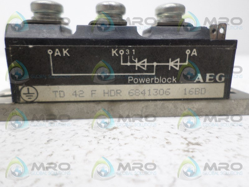 AEG TD42FHDR POWERBLOCK NSNP
