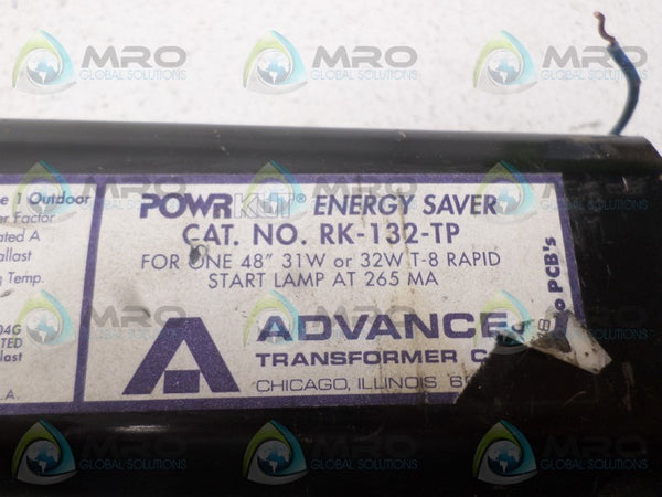 ADVANCE RK-132-TP BALLAST UNMP