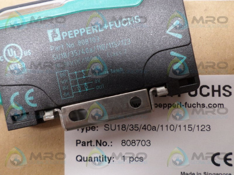PEPPERL+FUCHS SU18/35/40a/110/115/123 808703 SENSOR NSMP