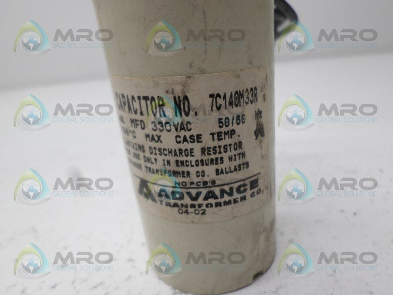 ADVANCE 7C140M33R INTERNAL DISCHARGE RESISTOR UNMP