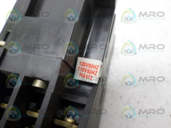 ALLEN BRADLEY 100-A12ND3 SER. B CONTACTOR 110/120V  UNMP