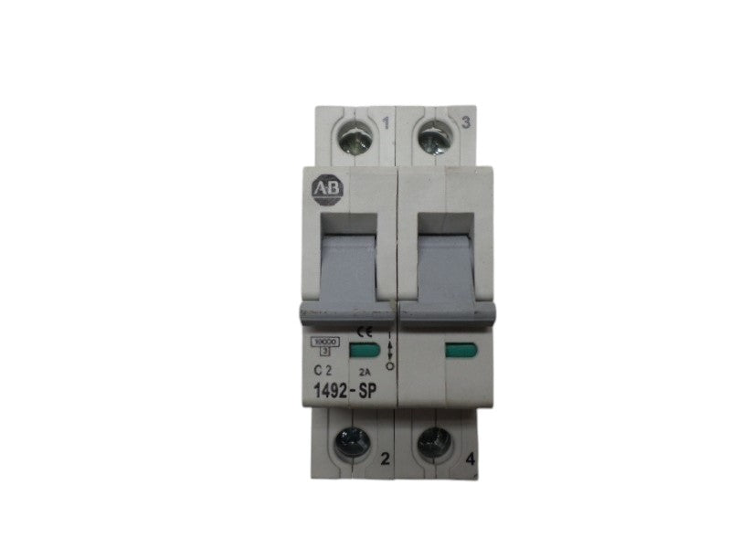 ALLEN BRADLEY 1492-SP2C020 SER. C CIRCUIT BREAKER 2A NSNP
