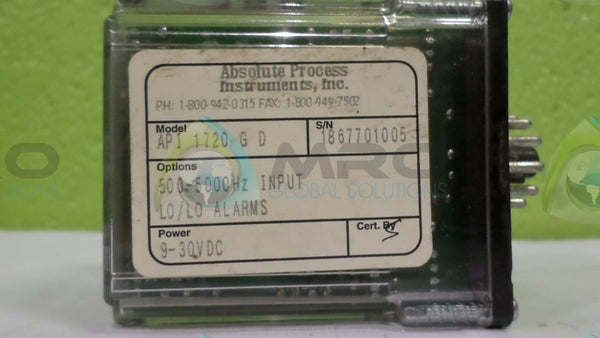 ABSOLUTE INC. API-1720-G-D RELAY NSNP
