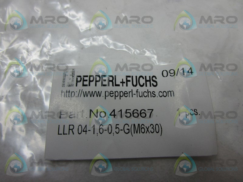 PEPPERL+FUCHS LLR04-1,6-0,5-G(M6X30) GLASS FIBER OPTIC  NSMP