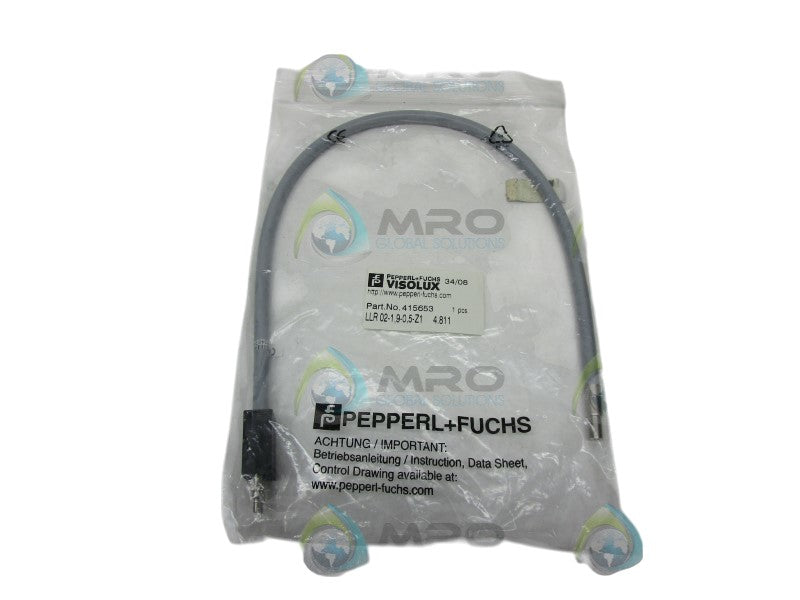 PEPPERL+FUCHS LLR02-1,9-0,5-Z1 FIBER OPTIC CABLE  NSMP