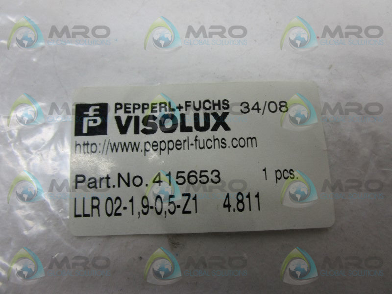 PEPPERL+FUCHS LLR02-1,9-0,5-Z1 FIBER OPTIC CABLE  NSMP