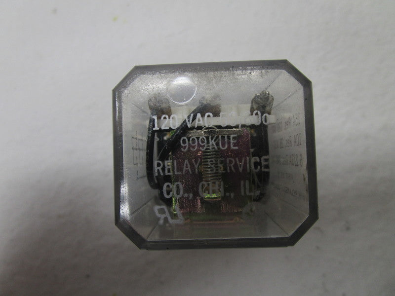 RELAY SERVICE 999KUE RELAY 120VAC  UNMP