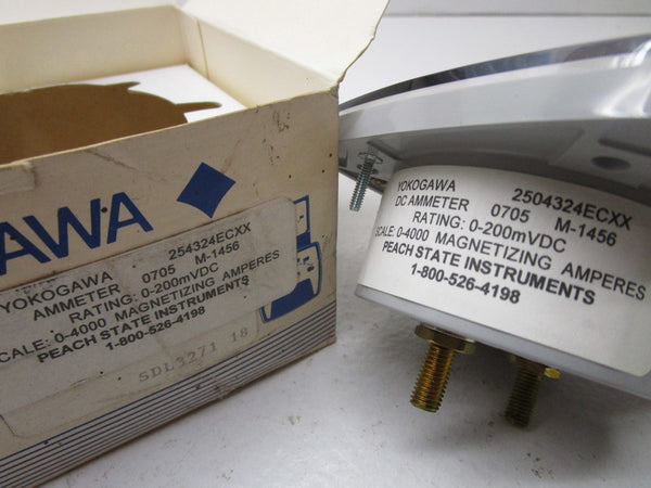 YOKOGAWA 2504324ECXX AMMETER 0-4000  NSMP