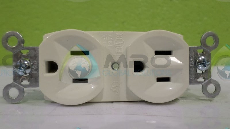 PASS & SEYMOUR 5252-W WHITE DUPLEX RECEPTACLE NSMP