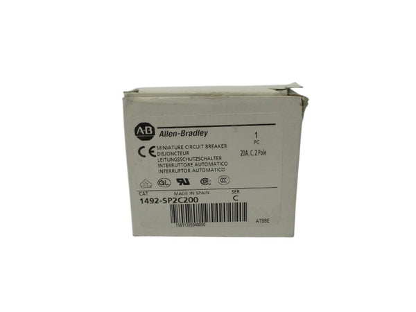 ALLEN BRADLEY 1492-SP2C200 SER. C 20A 415VAC NSMP