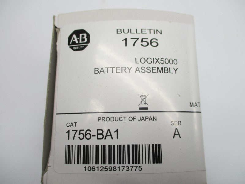 ALLEN BRADLEY 1756-BA1 SER. A 3V NSMP